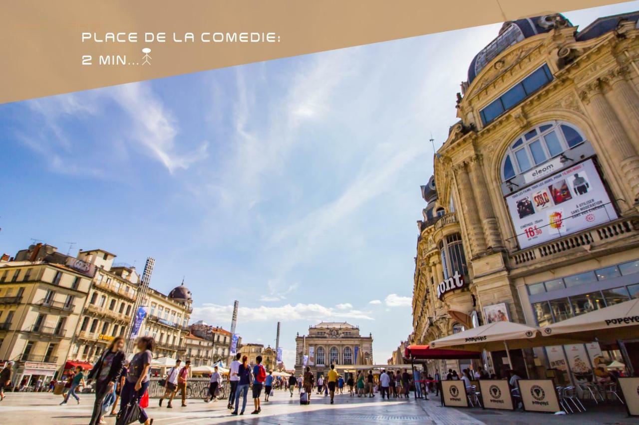 דירות מונפלייה Contemporain Et Pratique - La Conciergerie Martinkey'S מראה חיצוני תמונה